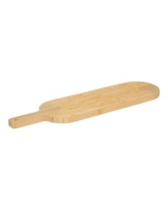 Oval cutting board, bamboo
, natural, 
 60x16x2 cm