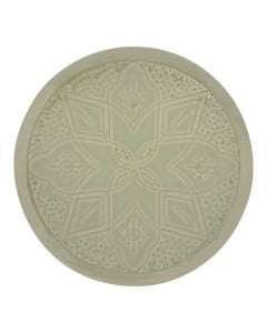 Dinner plate Sienna, ceramic (faience)
, green, 
Dia. 27.5x2.5 cm