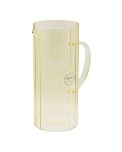 Water/juice jug, glass, assorted, 13.8 x 8.8 x H 20.3 cm