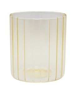Juice glass, glass, assorted, Dia. 8 x H 9 cm