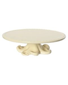 Serving plate, stoneware, off-white, Dia. 27 x H 8.3 cm