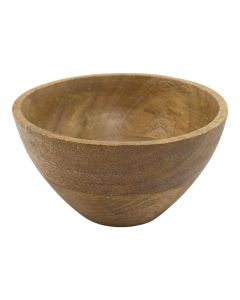 Salad bowl, wood, natural, Dia. 12.5 cm x H 7 cm