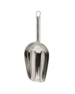 Ice scooper, inox, silver, 27.5 x 10 x H 5.5 cm, 300 ml