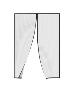 Door net with magnets, Verdelook, 140x250 cm, polyester, black color