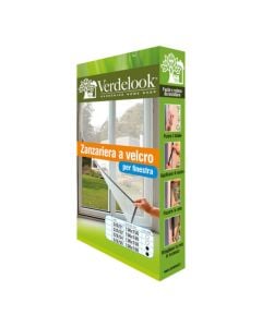 Window net, Verdelook, 130x150 cm, polyester, black color