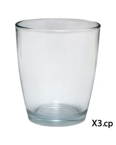 Vega waterk glass (PC3), glass, transparent, 340 cc / Dia. 8.4 x H 9.9 cm