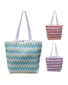 Beach bag, Summer motifs, various colors, 47x38 cm