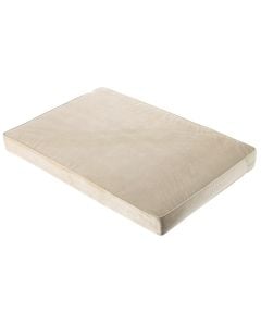 Pallet seat cushion, cotton/cotton filling, beige/light grey, 120 x 80 cm