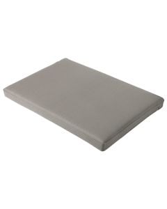 Pallet seat cushion, cotton/cotton filling, beige/light grey, 120 x 80 cm