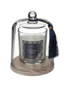 Scented candle, Jasmine scent, with glass cage, D10.7xH13.8 cm