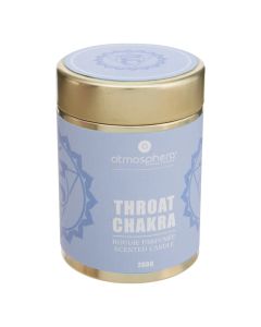Scented candle, Chakra, Throat, tropical flower scent, D7.5xH10.6 cm, 200 g
