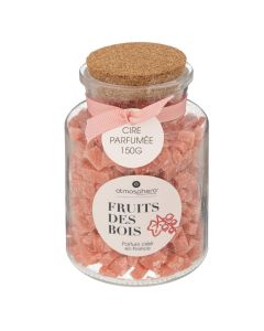 Forest fruit scent in melted candle shape, D7.5xH12.5 cm, 150 g