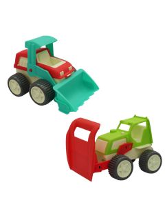 Sand toy for the beach, car with shovel, 16.5x10.5x11 cm, various colors