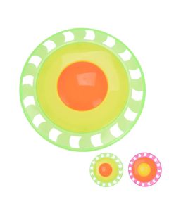 Flying saucer toy for the beach, 16.5 cm, various colors