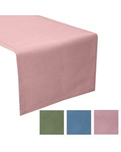 Runner tablecloth, polyester, assorted colors, 40x150x0.1 cm