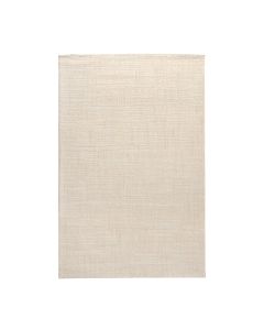 Carpet Safir, polypropylene and polyester shrink/heatset, cream/ivory, 133x190 cm