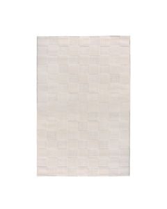 Carpet Urban, 100% polyester, cream/grey, 133x190 cm