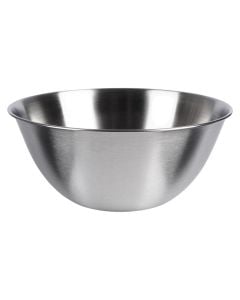 Bowl, stainless steel, silver, Dia. 18.5 x H 8 cm