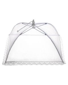 Food cover, polyester, transparent, 45x 45 cm