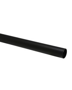 Curtain rod, stainless steel, black, Dia. 28 mm x 200 cm