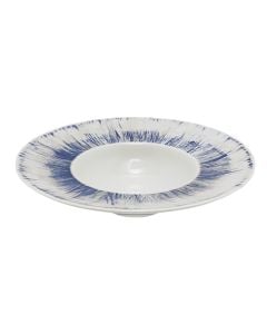 Pasta plate K-Bowl Napoli FREEDOM, porcelain, beige/blue, Dia. 27.5 cm
