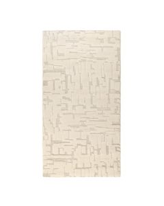 Rug Elio, polypropylene and polyester, cream, 80x150 cm