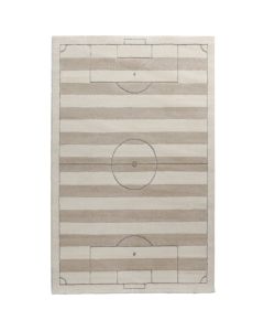 Carpet Eclipse, polypropylene and polyester, grey/cream, 200x300 cm