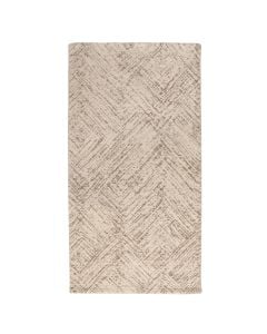 Rug Nizza, polypropylene and polyester, cream, 80x150 cm