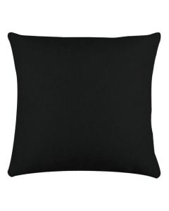 Bea decorative pillow,  100% polyester, black, 50x50 cm