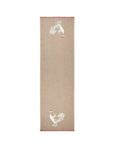 Table runner Nestor,  100% cotton, natural, 45x150 cm