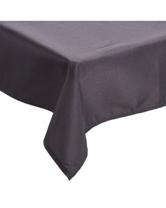 Tablecloth Nelson,  100% polyester, anthracite, 180x180 cm