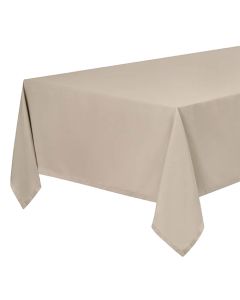 Tablecloth Nelson,  100% polyester, grey, 145x200 cm