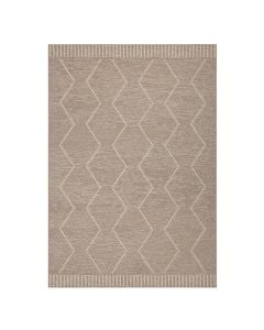 Carpet Clyde, polypropylene, beige, 160x230 cm