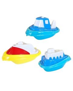 Water toy for the beach, boat, 14x10x8 cm, various colors