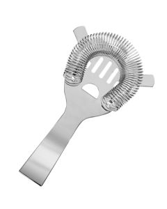 Bar strainer, stainless steel, silver color, 17x10 cm