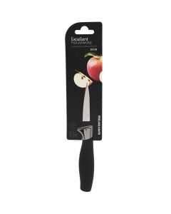 Peeling knife, stainless steel, black, 20 cm