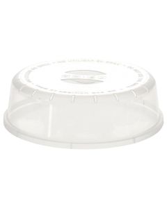 Microware lid, polystyrene, transparent, Dia. 24 x H 7 cm