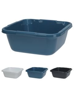 Dishwashing bowl, polypropylene, assorted colors, 9 L / 33.5x33.5x13.5 cm
