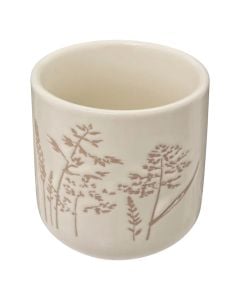 Espresso cup Elsa, stoneware, beige, 10 cl / Dia. 5.8 x H 6 cm
