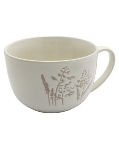 Mug Elsa, stoneware, beige, 50 cl / Dia. 11.5 x H 7.5 cm