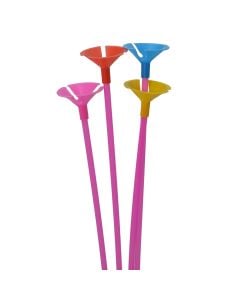 Ballons holder, plastic, blue, 42 cm