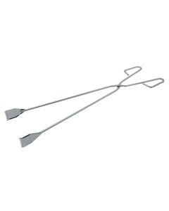 Barbecue catcher, "Mr.Grill, steel, silver, 27 cm