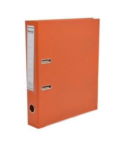 Folder with mechanism, A4, 6 cm, Fornax, Premium, orange, 1 piece