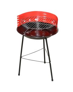 Barbecue with steel, steel, black, 36x52 cm, 1 piece