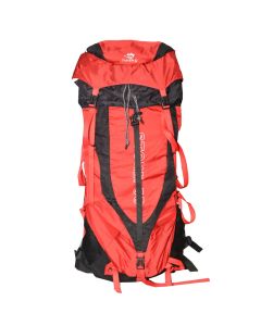 Travell bag, nylon, red, 75x25x22 cm