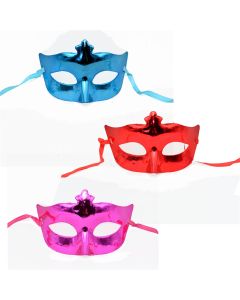 Halloween mask, 18x20 cm, plastic, mix