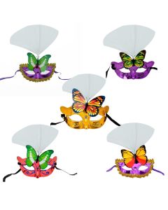 Halloween mask, 17 cm, plastic, mix