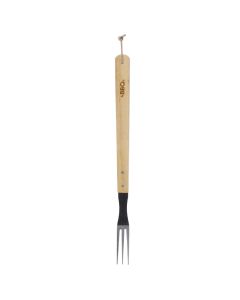 Barbecue fork, "Vaggan", stainless steel, silver, 46x7 cm, 1 piece