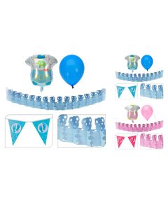 Set decroation, "Party", baby shower, 4 m,22x2x33 cm, 5 pieces