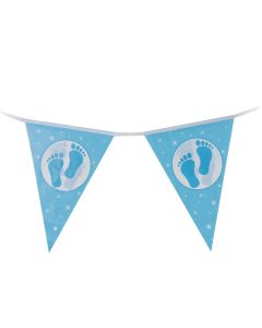 Varg,"Party",baby shower, polyvynil, 3.5 m, 12 piece, rose-blue, 1 piece
